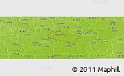Physical Panoramic Map of ZIP code 31787