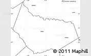 Blank Simple Map of Barrow County