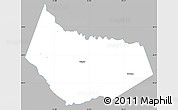 Gray Simple Map of Barrow County, single color outside