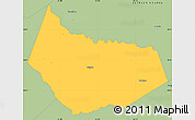 Savanna Style Simple Map of Barrow County