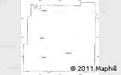 Blank Simple Map of Bartow County, cropped outside