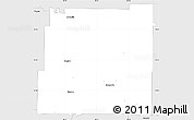 Silver Style Simple Map of Bartow County