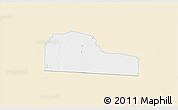 Classic Style 3D Map of Echols County, single color outside