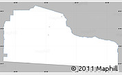 Gray Simple Map of Echols County, single color outside