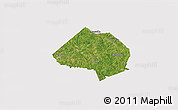 Satellite 3D Map of Jackson County, cropped outside