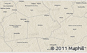Shaded Relief 3D Map of Putnam County
