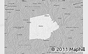 Gray Map of Putnam County