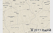 Shaded Relief Map of Putnam County