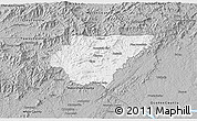 Gray 3D Map of Rabun County