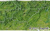 Satellite 3D Map of Rabun County