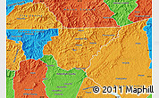 Political Map of Rabun County