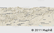 Shaded Relief Panoramic Map of Rabun County