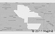 Gray Panoramic Map of Ware County