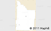 Classic Style Simple Map of Webster County, single color outside