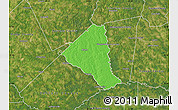 Political Map of Wheeler County, satellite outside