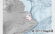 Gray Map of ZIP code 96749