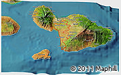 Satellite 3D Map of ZIP code 96753