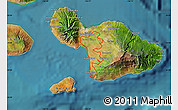 Satellite Map of ZIP code 96753