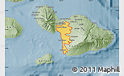 Savanna Style Map of ZIP code 96753