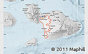 Silver Style Map of ZIP code 96753