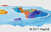 Political Panoramic Map of ZIP code 96753