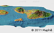 Satellite Panoramic Map of ZIP code 96753