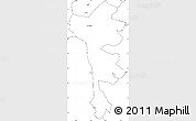 Blank Simple Map of ZIP code 96753
