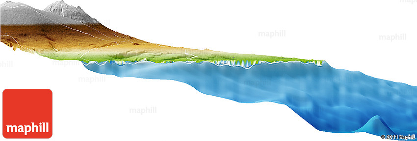 Physical Horizon Map of ZIP Code 96771