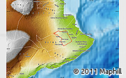 Physical Map of ZIP code 96771