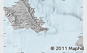 Gray Map of ZIP code 96795