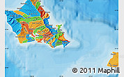 Political Map of ZIP code 96795