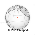 Outline Map of ZIP Code 96795