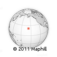 Outline Map of ZIP Code 96813