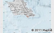 Silver Style Map of ZIP code 96815