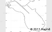 Blank Simple Map of ZIP code 96815