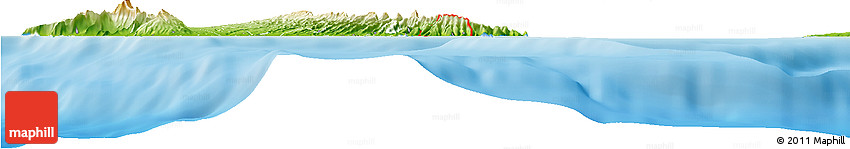 Physical Horizon Map of ZIP Code 96821