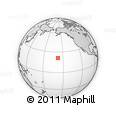 Outline Map of ZIP Code 96821