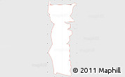 Silver Style Simple Map of ZIP code 83321