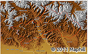 Physical 3D Map of ZIP code 83333