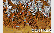 Physical Map of ZIP code 83333