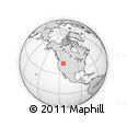 Outline Map of ZIP Code 83333