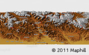 Physical Panoramic Map of ZIP code 83333