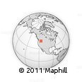 Outline Map of ZIP Codes Starting with 835
