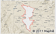 Classic Style 3D Map of ZIP code 83607