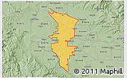 Savanna Style 3D Map of ZIP code 83607