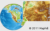 Physical Location Map of ZIP code 83607