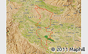 Satellite Map of ZIP code 83607