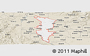 Classic Style Panoramic Map of ZIP code 83607