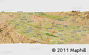Satellite Panoramic Map of ZIP code 83607