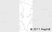 Blank Simple Map of ZIP code 83607